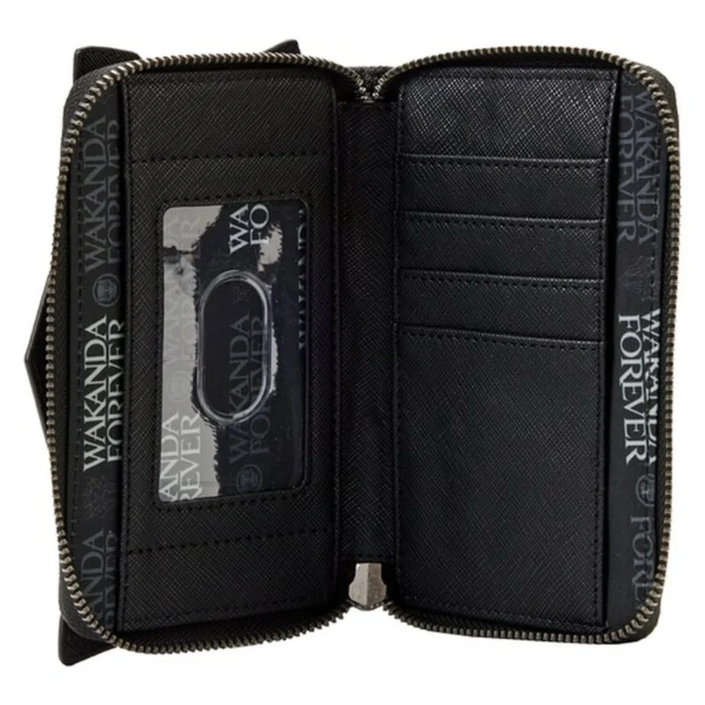 🆕 Loungefly x Marvel Black Panther: Wakanda Forever Zip Around Unisex Wallet